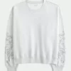 Kolay Çivili Grafikli Mürettebat Sweatshirt