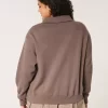 Kolay Kopenhag Grafikli Yarım Fermuarlı Sweatshirt Kolay Kopenhag Grafikli Yarım Fermuarlı Sweatshirt