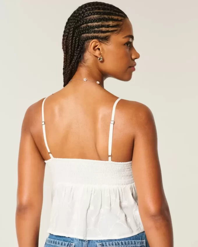 Kolay İşlemeli Parlak Babydoll Üst Kolay İşlemeli Parlak Babydoll Üst