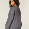 Kolay Logo Grafikli Mürettebat Sweatshirt