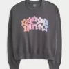 Kolay Logo Grafikli Mürettebat Sweatshirt