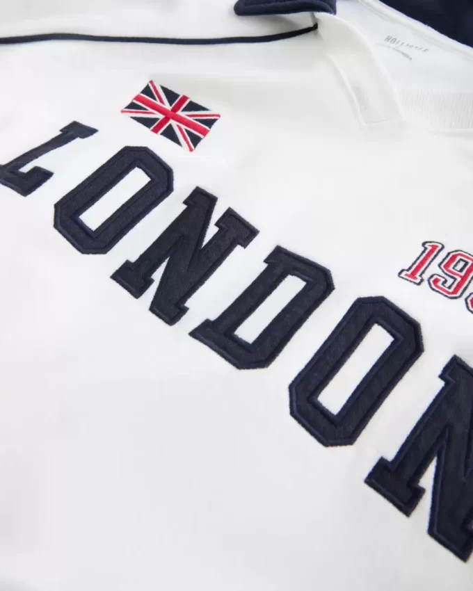 Kolay Londra Grafik Futbol Sweatshirt’ü