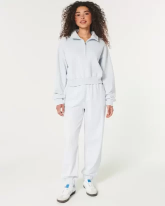 Kolay Mini Yarım Fermuarlı Sweatshirt