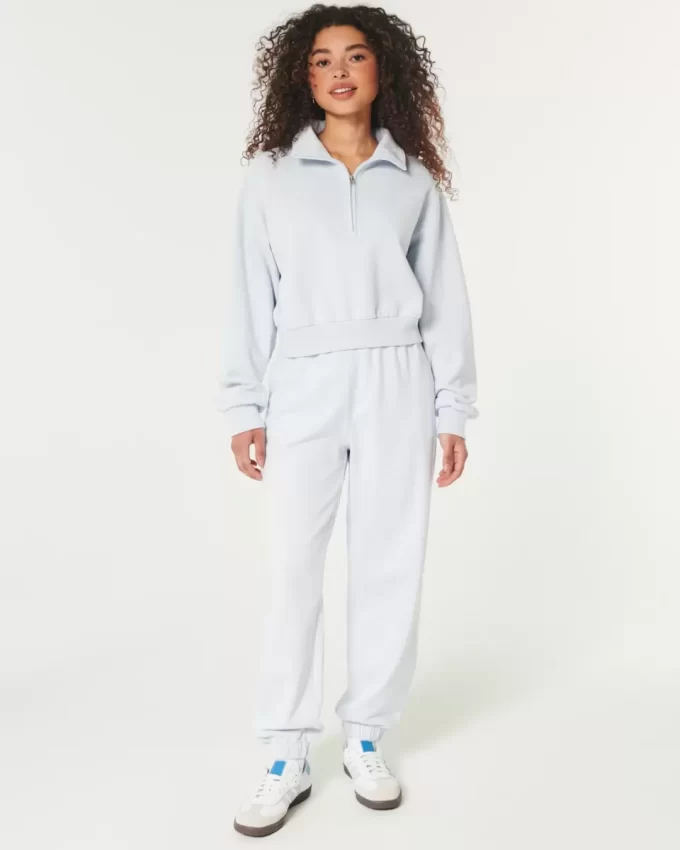Kolay Mini Yarım Fermuarlı Sweatshirt Kolay Mini Yarım Fermuarlı Sweatshirt