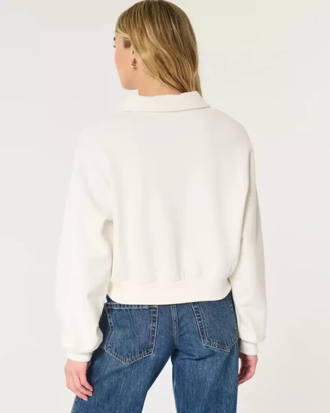 Kolay Mini Yarım Fermuarlı Sweatshirt Kolay Mini Yarım Fermuarlı Sweatshirt