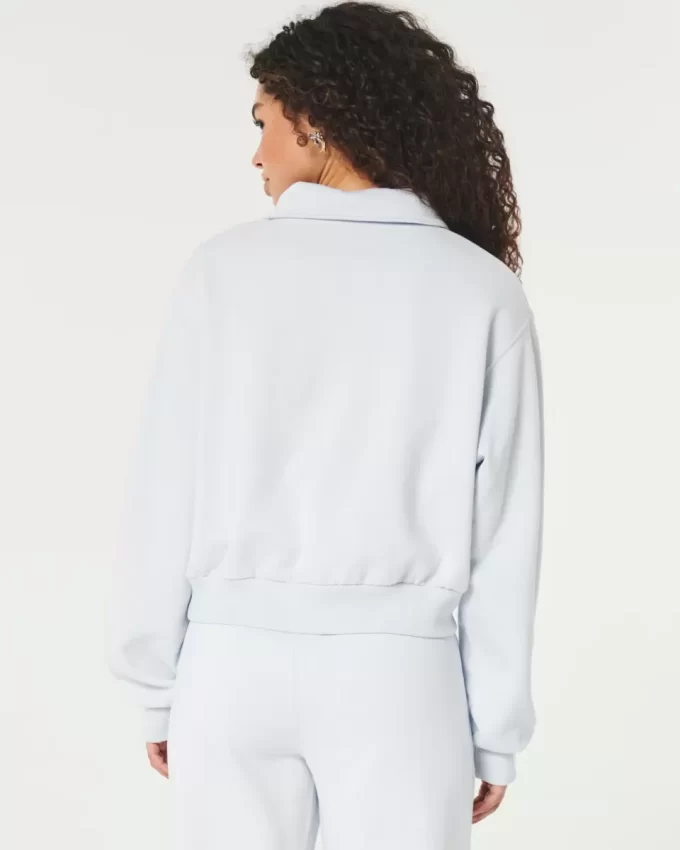 Kolay Mini Yarım Fermuarlı Sweatshirt Kolay Mini Yarım Fermuarlı Sweatshirt