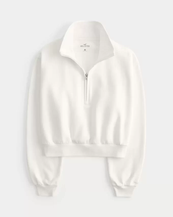 Kolay Mini Yarım Fermuarlı Sweatshirt Kolay Mini Yarım Fermuarlı Sweatshirt