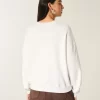 Kolay New York Gitar İşlemeli Grafikli Sweatshirt