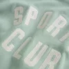 Kolay New York Grafik Yarım Fermuarlı Kesik Sweatshirt