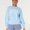 Kolay Siesta Key Grafikli Mürettebat Sweatshirt Kolay Siesta Key Grafikli Mürettebat Sweatshirt