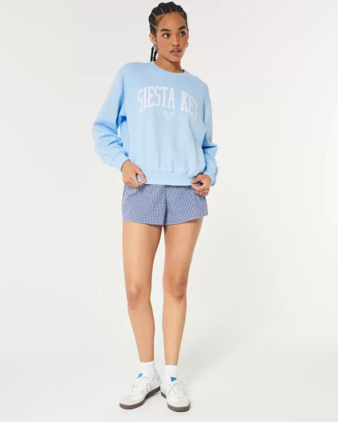Kolay Siesta Key Grafikli Mürettebat Sweatshirt Kolay Siesta Key Grafikli Mürettebat Sweatshirt