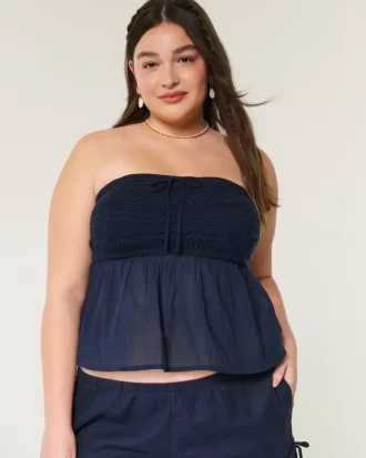 Kolay Tığ İşi Babydoll Üst