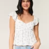 Kolay Uçuşan Kollu Babydoll Üst Kolay Uçuşan Kollu Babydoll Üst