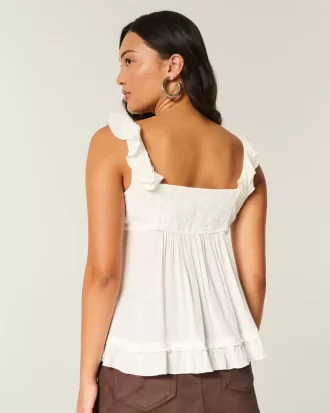 Kolay Volanlı Babydoll Üst