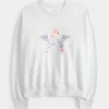 Kolay Yıldız Grafikli Mürettebat Sweatshirt Kolay Yıldız Grafikli Mürettebat Sweatshirt