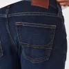 Koyu Yıkama Düz Kot Pantolon