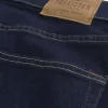 Koyu Yıkama Düz Kot Pantolon