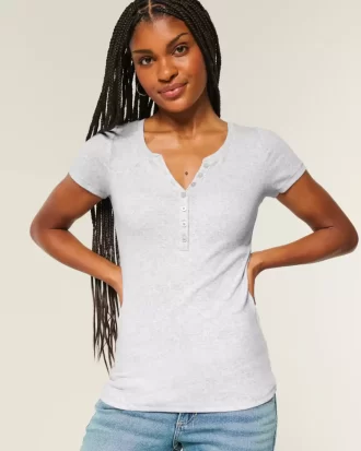 Kısa Kollu Henley