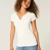 Kısa Kollu Henley Kısa Kollu Henley