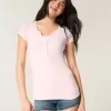 Kısa Kollu Henley Kısa Kollu Henley
