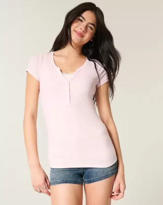 Kısa Kollu Henley