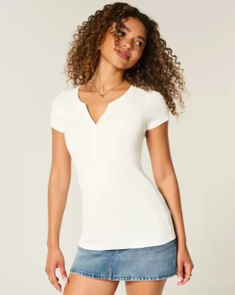 Kısa Kollu Henley