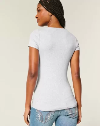 Kısa Kollu Henley