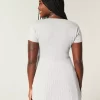 Kısa Kollu Henley Babydoll Üstü Kısa Kollu Henley Babydoll Üstü