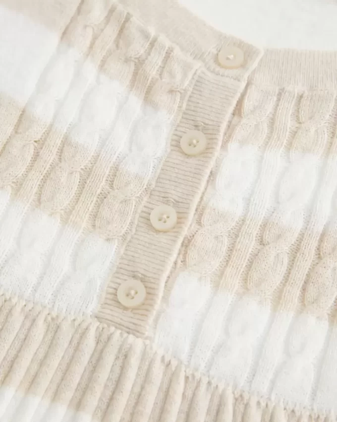 Kısa Kollu Henley Babydoll Üstü Kısa Kollu Henley Babydoll Üstü