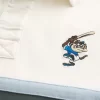 Kutu Şeklinde Ağır Sıklet Tasmanya Canavarı Grafikli Ragbi Polo