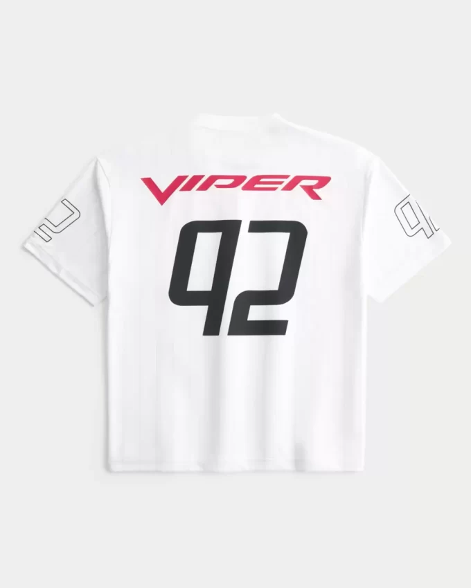Kutu Şeklinde Dodge Viper Grafik Futbol Forması