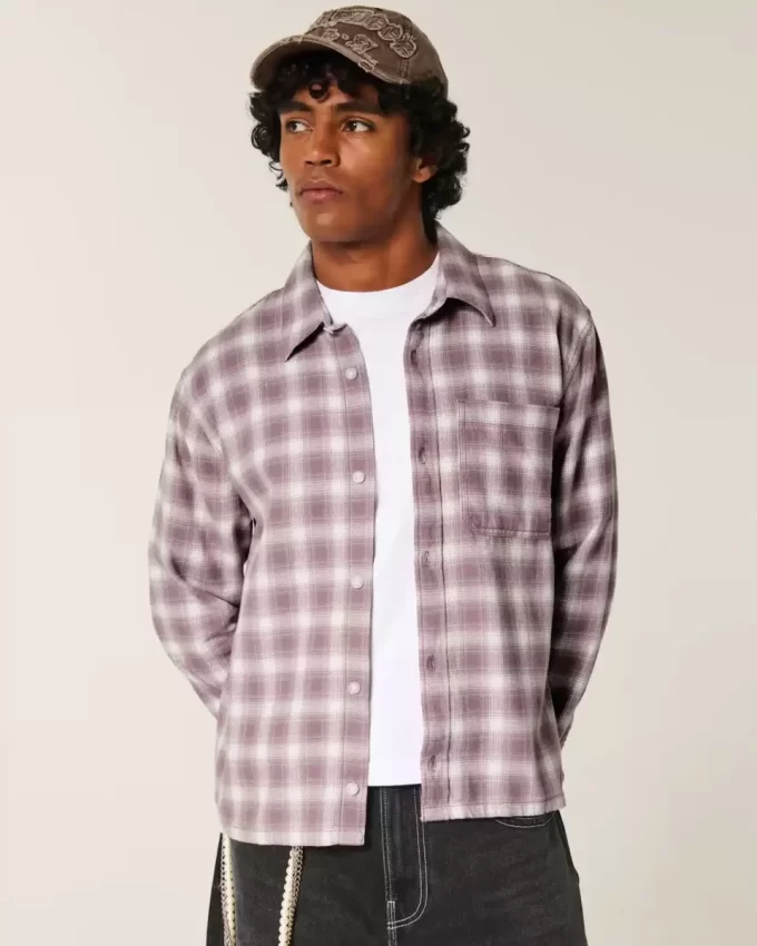 Kutu Flanel Gömlek Kutu Flanel Gömlek
