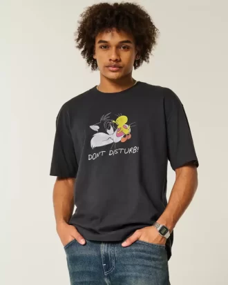 Kutu Gibi Ağır Siklet Looney Tunes Grafik Tişört