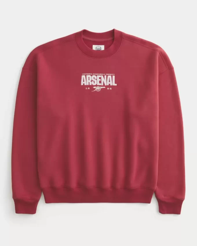 Kutu Gibi Arsenal FC Grafikli Mürettebat Sweatshirt’ü