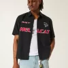 Kutu Gibi Kısa Kollu Dodge Hellcat Grafik Gömlek