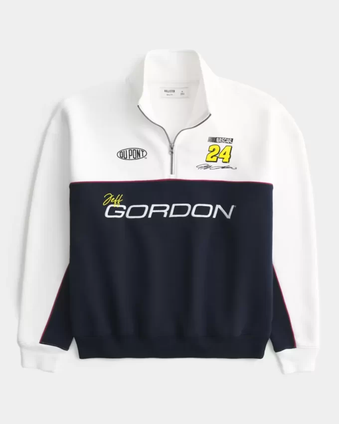 Kutu Gibi NASCAR Jeff Gordon Grafik Yarım Fermuarlı Sweatshirt Kutu Gibi NASCAR Jeff Gordon Grafik Yarım Fermuarlı Sweatshirt