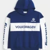 Kutu Gibi Volkswagen Yarış Grafikli Kapüşonlu
