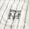 Kutu Keten Karışımlı Kısa Kollu Bermuda Grafik Gömlek