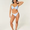 Kıvrımlı Balenli Derin Bikini Üstü Kıvrımlı Balenli Derin Bikini Üstü