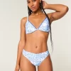 Kıvrımlı Yüksek Bacak Yüksek Bel Şımarık Bikini Altı