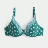 İşlemeli Dikişli Balenli Bikini Üstü