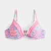 İşlemeli Dikişli Balenli Bikini Üstü