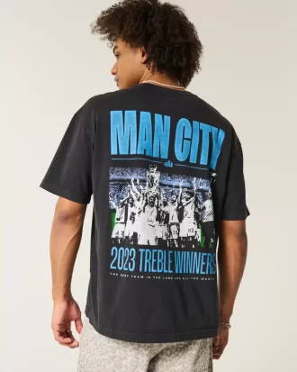 Manchester City Grafik Tişört