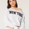 Mini New York Grafik Sweatshirt