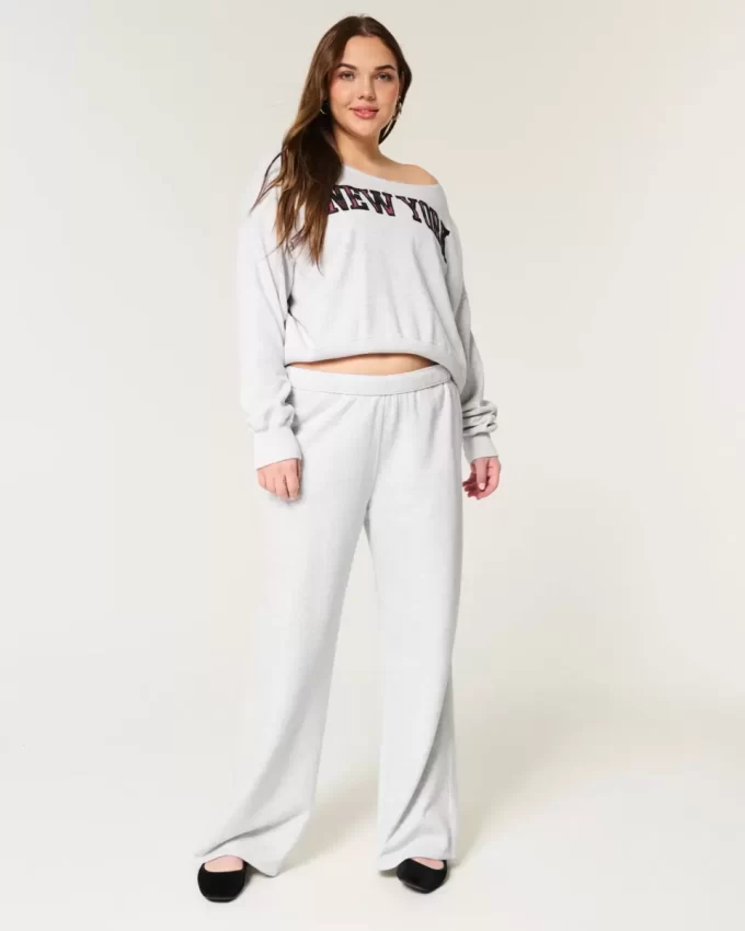 Mini New York Grafik Sweatshirt
