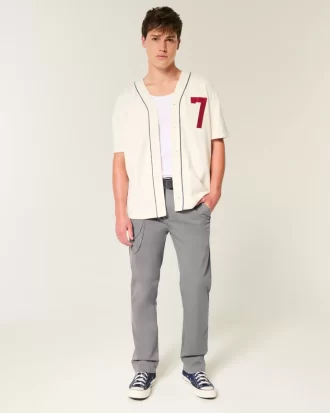 İnce Düz Chino Pantolon
