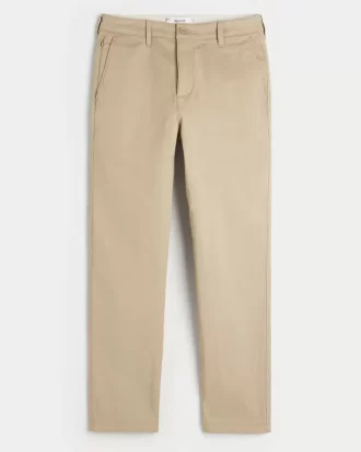 İnce Düz Chino Pantolon