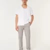 İnce Düz Chino Pantolon