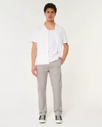 İnce Düz Chino Pantolon