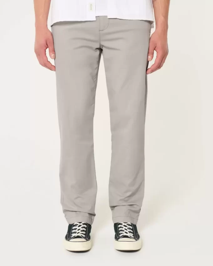 İnce Düz Chino Pantolon